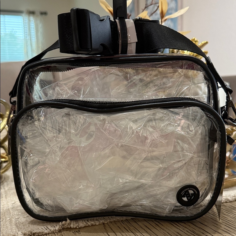 Clear Black Trim Bag/Stadium Bag 💝